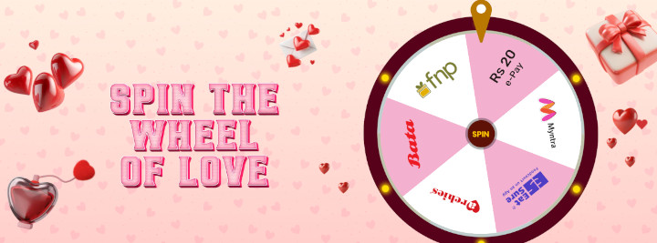 Gyftr Wheel Spin Get Myntra, Bata Brand Vouchers Free Gyftr Wheel Spin Get Myntra, Bata Brand Vouchers Free