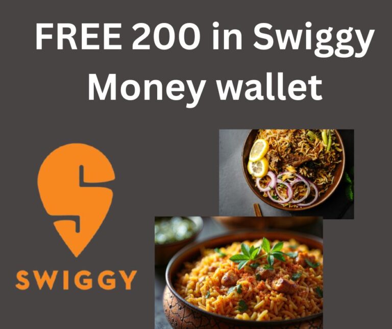 FREE ₹200 Swiggy Wallet From Marriott Bonvoy Membership